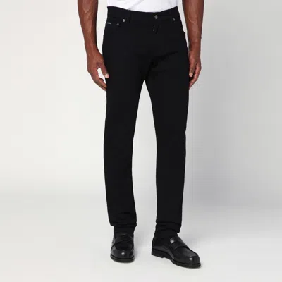 Dolce & Gabbana Jeans With Belt Loops In Black