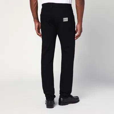Dolce & Gabbana Jeans With Belt Loops In Black