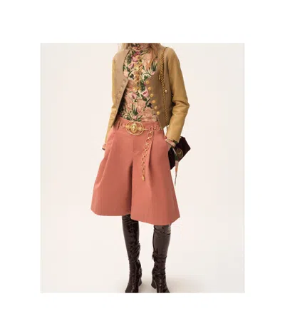 Chloé Floral Wool-jersey Top