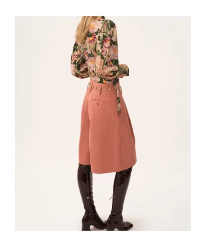 Chloé Floral Wool-jersey Top
