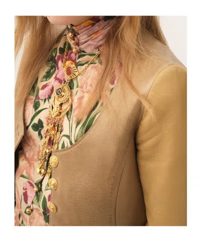 Chloé Floral Wool-jersey Top