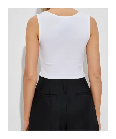 Vivienne Westwood Sleeveless Vest In White