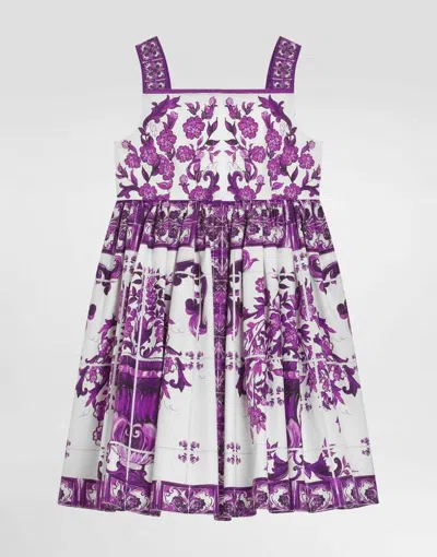 Dolce & Gabbana Graphic-print Cotton Dress