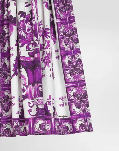 Dolce & Gabbana Graphic-print Cotton Dress