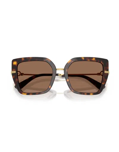 Dolce & Gabbana Dolce  Gabbana Eyewear Butterfly Frame Sunglasses