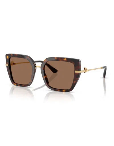 Dolce & Gabbana Dolce  Gabbana Eyewear Butterfly Frame Sunglasses