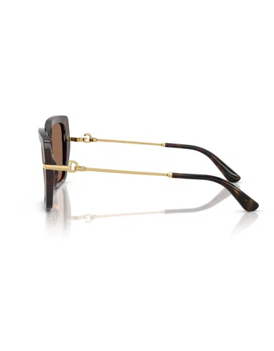 Dolce & Gabbana Dolce  Gabbana Eyewear Butterfly Frame Sunglasses
