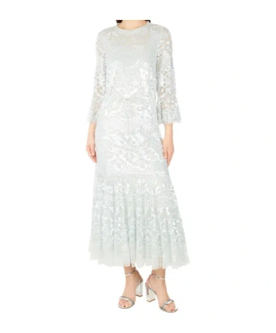 Needle & Thread Tulle Dress With Sequins In White
