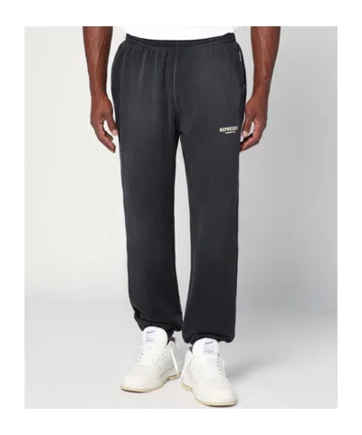 Represent Elastic Waist Sweatpants In Black