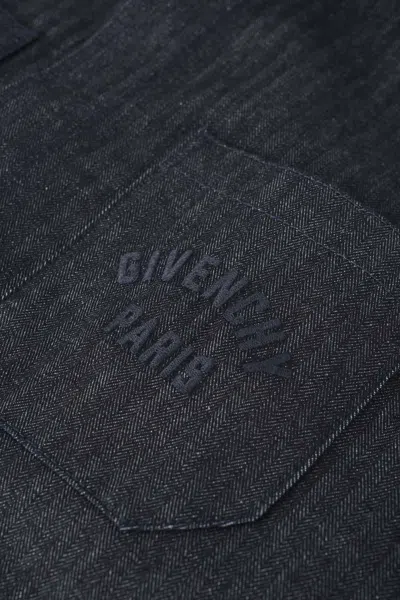 Givenchy Short Sleeve Shirt In Black