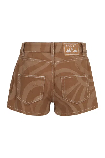 Pucci Emilio  Cotton Shorts