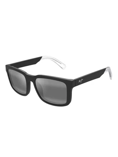 Maui Jim Square-frame Sunglasses In Black