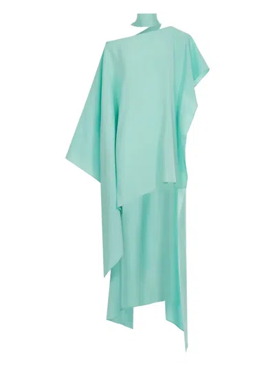 Taller Marmo Trebbia Asymmetric-neckline Maxi Dress