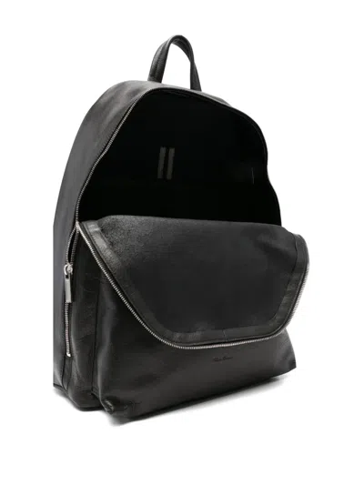 Rick Owens Leather Backpack