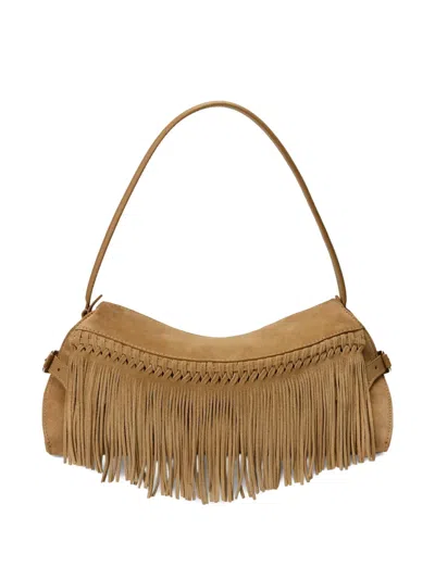 Ralph Lauren Fringed Shoulder Bag