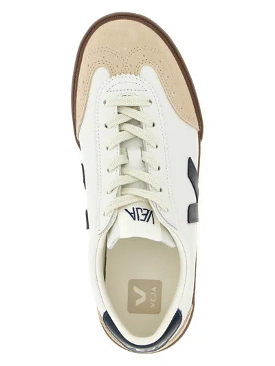 Veja Volley Sneakers - Leather - White In White