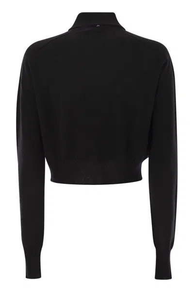 Sportmax Perseus Black Cardigan