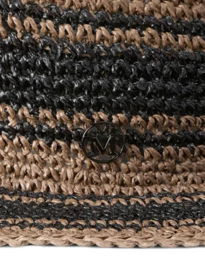 Maison Michel Straw Sun Hat In Multi
