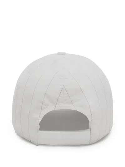 条纹标贴棉棒球帽