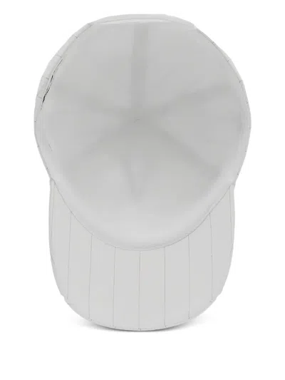 条纹标贴棉棒球帽