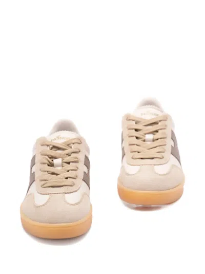 Hogan Cool Beige Sneakers In Multi