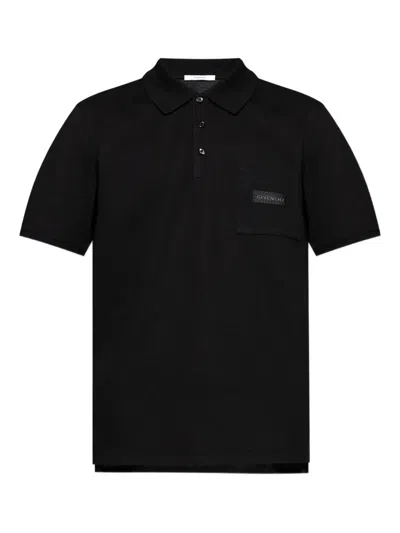 Givenchy Classic Fit Polo With 3 Buttons Bm71kr3ycd 001 In Black