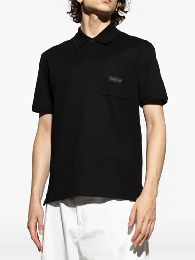 Givenchy Classic Fit Polo With 3 Buttons Bm71kr3ycd 001 In Black