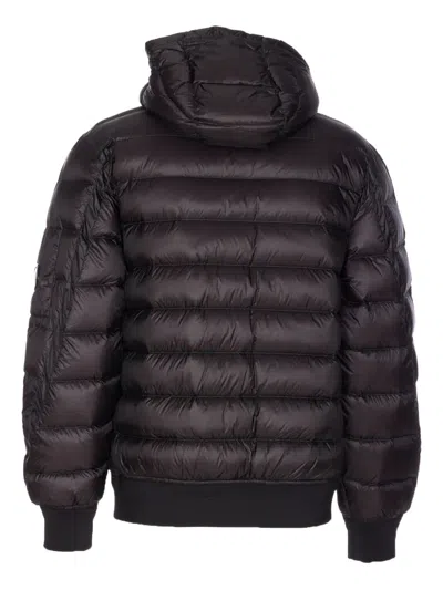 C.p. Company Black Down Jacket Made Of Dd Shell Cp Company In Black