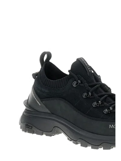 Moncler Lite3 Trail Sneakers Sock Construction In Multi