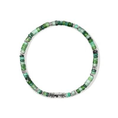 John Hardy Heishi Hardstones Bracelet