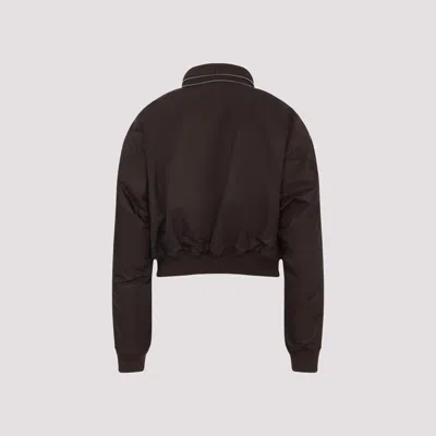 Givenchy Cropped Flap Pocket Jackets With High Collar In Black