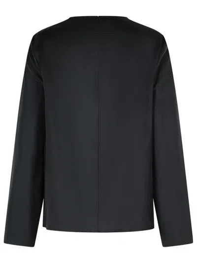 Loulou Studio 'azae' Blouse Draped In Black