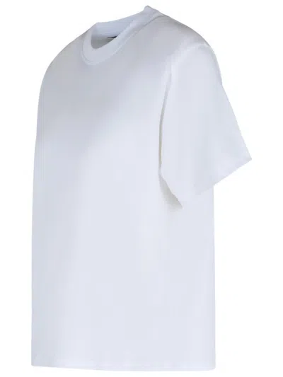 Loulou Studio Telanto Cotton Tshirt Clothing In White