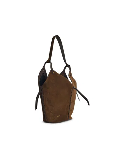 Isabel Marant 'tampa' Bronze Suede Bag