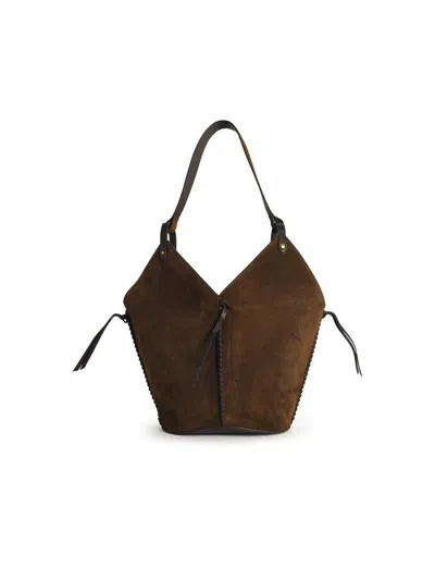 Isabel Marant 'tampa' Bronze Suede Bag