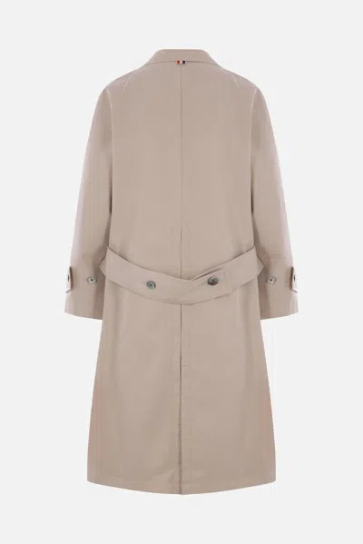 Thom Browne Coats In Neutral