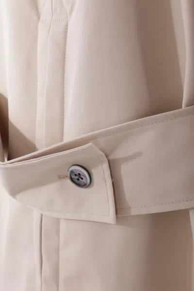 Thom Browne Coats In Neutral