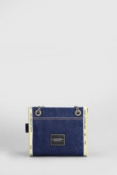 Marc Jacobs The Denim Chain Crossbody Tote Crossbody Bags In Blue