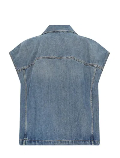 Haikure Gail Denim Jackets In Blue Denim In Blue