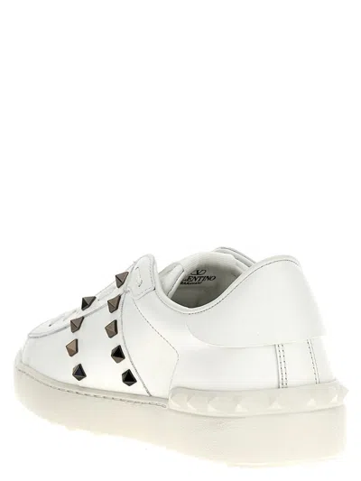 Valentino Sneaker Bianche Rockstud In Pelle  Garavan