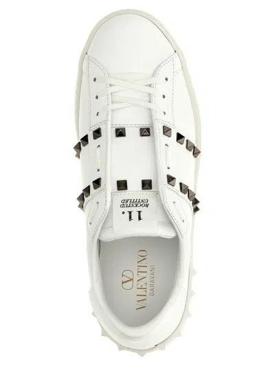 Valentino Sneaker Bianche Rockstud In Pelle  Garavan