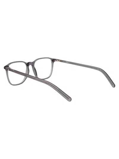 Montblanc Grey-grey-transparent Recycled Injected Acetate Glasses
