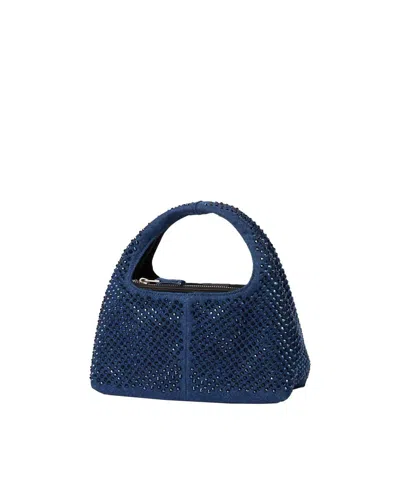Marc Jacobs The Mini Crystal Denim Sack Bag