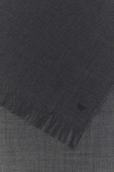 Weekend Max Mara Wool Ken Scarf Fringed Edges