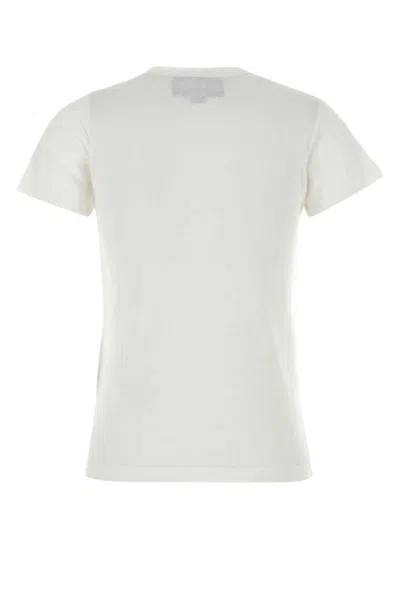 Valentino Cotton Crew Neck T-shirt With Short Sleeves