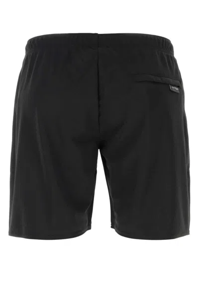 Courrèges Bermuda In Black