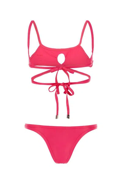 Attico Bikini-xs Nd The  Female In Pink