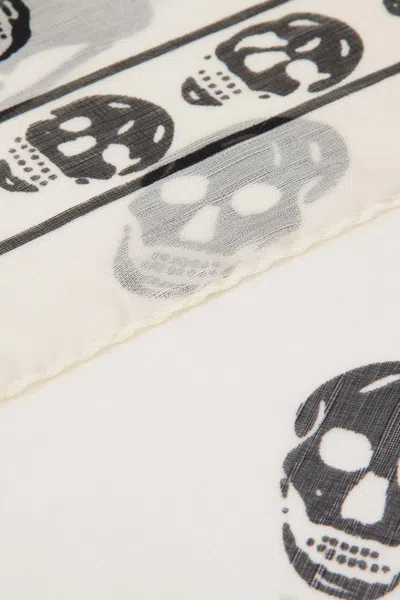 Alexander Mcqueen Skull-print Scarf