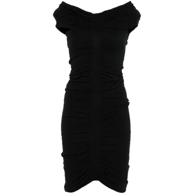 Alexander Wang Off Shoulder Ruched Dress