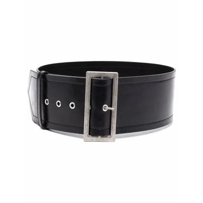 Philosophy Di Lorenzo Serafini Woman Belt Black Size 8 Leather